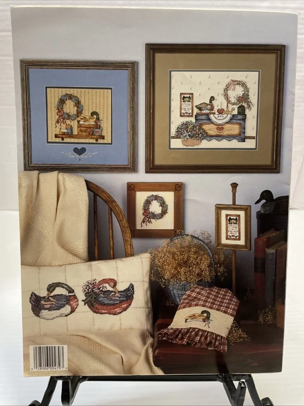 Leisure Arts Collection of Things Country 479 Cross Stitch Pattern Booklet -VGUC